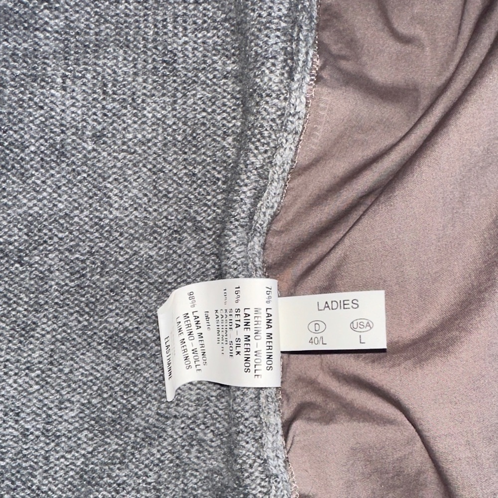 Gray Women's Blazer Cardigan - Picture 8 of 9